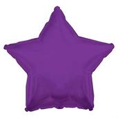 Purple Star Foil Balloon