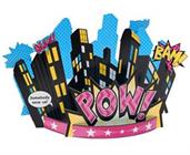 Superhero Girl Centerpiece