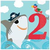 Ahoy 2nd Birthday Lunch Napkins (36)