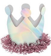 Magical Rainbow Birthday Mini Crown Hair Clip