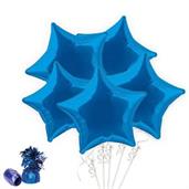 Royal Blue Star Balloon Bouquet Kit