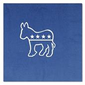 Blue Democratic Luncheon Napkins(16 Pack)