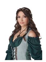 Adult Brunette Halo Braids