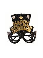 New Years Glasses with Top Hat