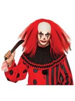 Red Evil Clown Wig