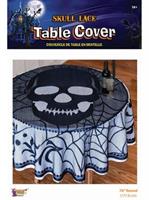 Skull Lace Tablecover Decoration