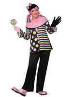 Women's Pastel Clown Costume