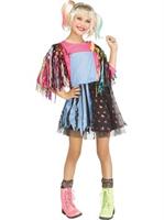 Girls Roller Derby Rascal Costume 