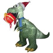 Christmas T-Rex 7 Ft. Airblown Inflatable