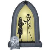 NBC Jack and Sally Silhouette 7 Ft. Airblown Inflatable