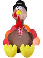 6 Foot Airblown Inflatable Turkey