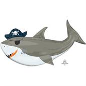 Ahoy Birthday 41" Jumbo Shaped Foil Balloon