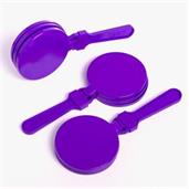 Purple Round Clapper