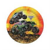 Monster Jam Grave Digger Party Dessert Plates (8)