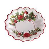Festive 9" Shaped Paper Bowl (8)