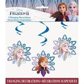 Frozen 2 Hanging 26" Swirl Decorations (3)
