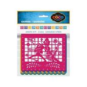 Coco Die Cut Banner