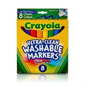 Crayola 8ct. Ultra-Clean Washable Markers, Classic
