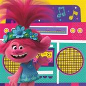 16ct Trolls World Tour Lunch Napkin