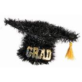 Graduation Tinsel Hat Decoration