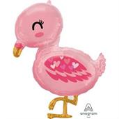 Flamingo Baby 32" Foil Balloon