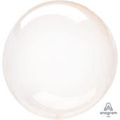 Crystal Clearz 10" Petite Balloon - Orange