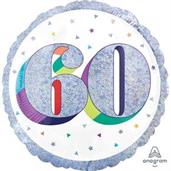 Here's To Your Birthday Foil Balloon - 60