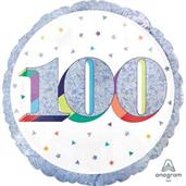 Here's To Your Birthday Foil Balloon - 100
