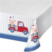 Charming Farmhouse 1st Birthday Platic Table Cover