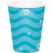 Happy Narwhal 9oz Paper Cups (8)