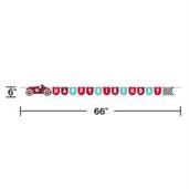 Vintage Race Car Birthday Ribbon Banner