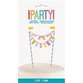 Zoo Baby Bunting Cake Topper