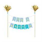 It's A Boy Cake Topper