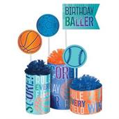 Birthday Baller Table Decoration Kit