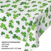 St. Patrick's Day Shamrock Table Cover (1)