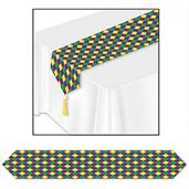 Mardi Gras Printed Table Runner