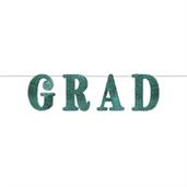 Follow Your Dreams Sequin Grad Banner (Each)
