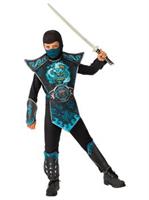 Boy's Blue Dragon Ninja Costume