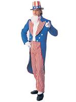 Uncle Sam Adult Costume (Small)