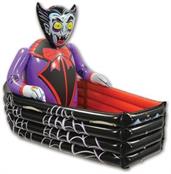 Inflatable Vampire & Coffin Cooler