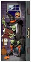 Witch Restroom Door Cover