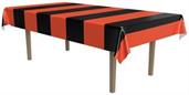 Orange & Black Stripes Tablecover