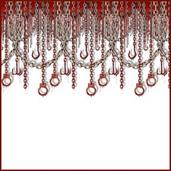 Bloody Chains & Hooks Backdrop