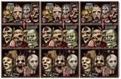 Scary Heads Backdrop