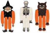Vintage Halloween Tissue Dancers