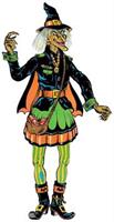 Vintage Halloween Jointed Witch