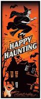 Vintage Halloween Door Cover