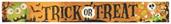 Metallic Trick Or Treat Banner