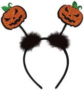 Glittered Jack-O-Lantern Boppers