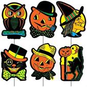 Plastic Halloween Yard Signs